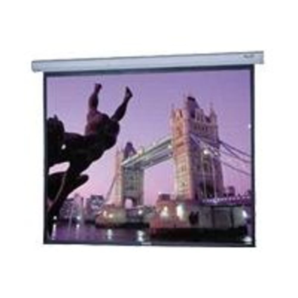 Da-Lite Cosmopolitan Electrol - Projection screen - motorized - Matte White