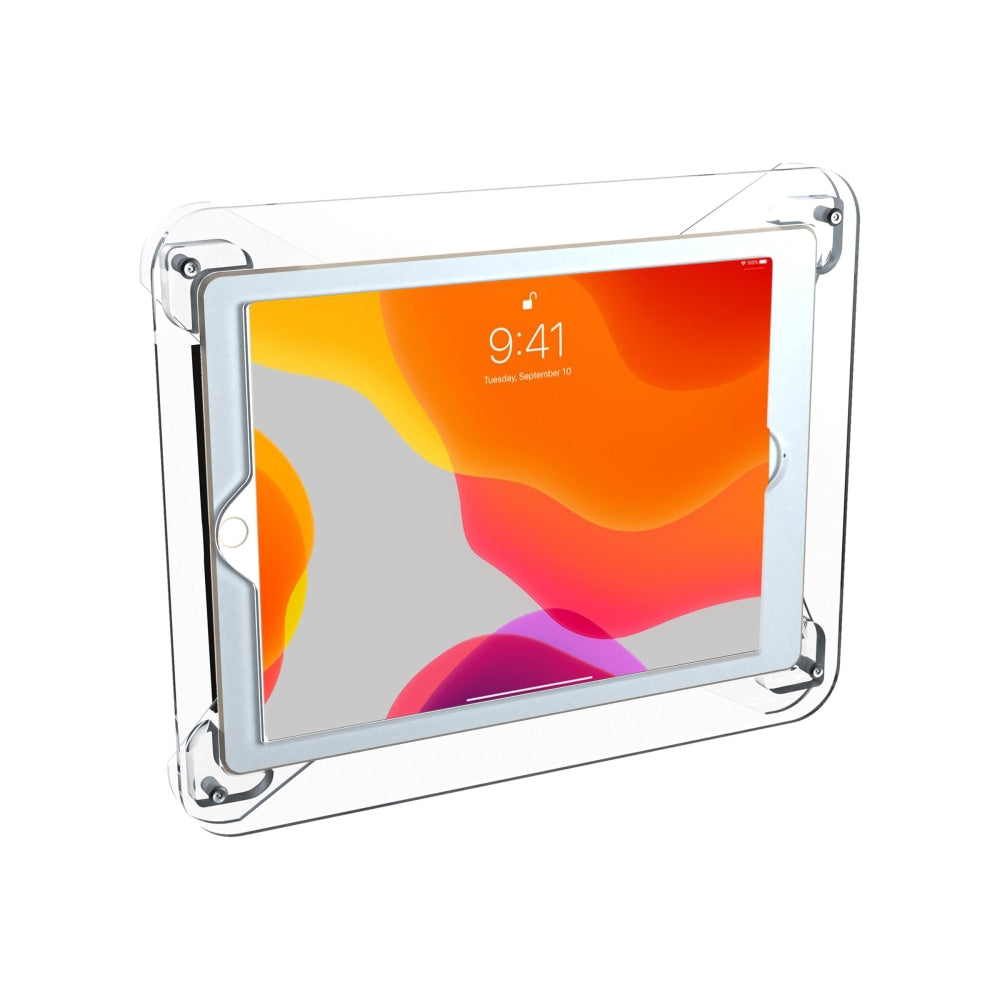 CTA Digital Premium Security Translucent Acrylic Wall Mount - Enclosure for tablet - lockable - acrylic - translucent - screen size: 10.5in - mounting interface: 75 x 75 mm - wall-mountable