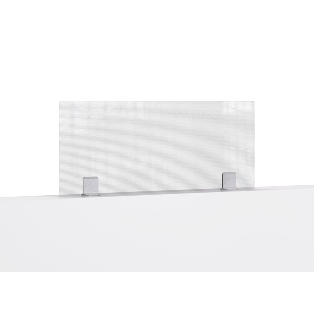 Rosseto Serving Solutions Avant Guarde 360 deg. Safety Shield, Sneeze Guard, 20in x 48in, Semi-Clear