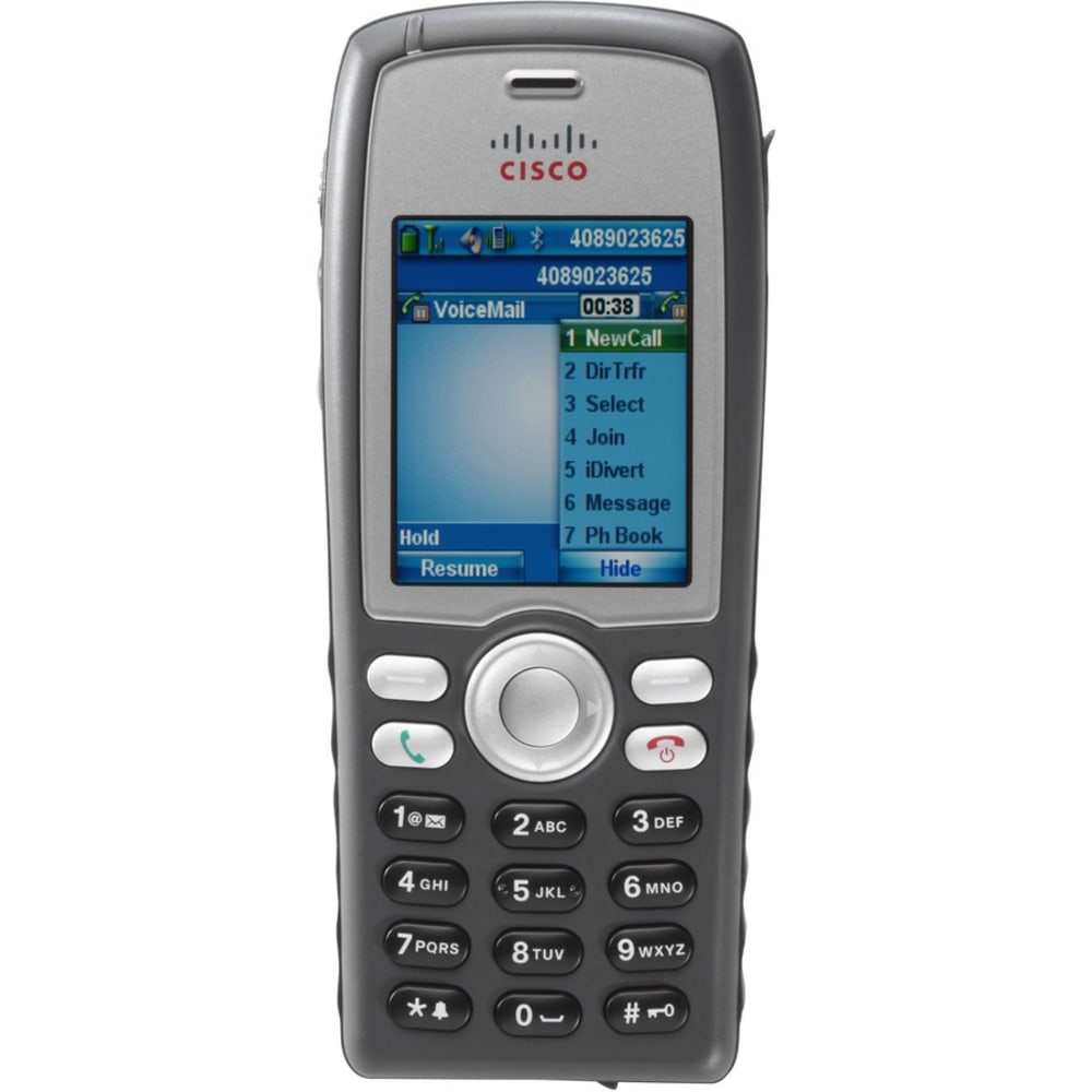 Cisco Unified 7925G IP Phone - Refurbished - Wi-Fi - Handheld - 6 x Total Line - VoIP - IEEE 802.11a/b/g - Unified Communications Manager