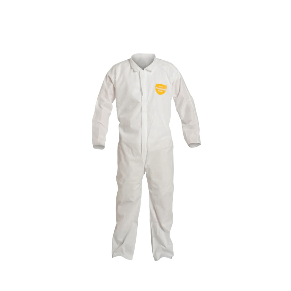 DuPont Proshield 10 Coveralls, X-Large, White, Pack Of 25