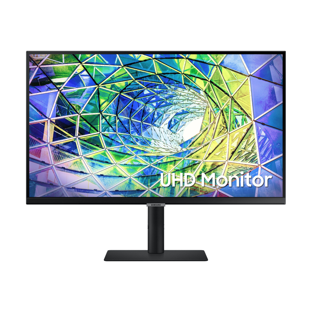 Samsung S27A804UJN - LED monitor - 27in - 3840 x 2160 4K @ 60 Hz - IPS - 300 cd/m2 - 1000:1 - HDR10 - 5 ms - HDMI, DisplayPort, USB-C - black