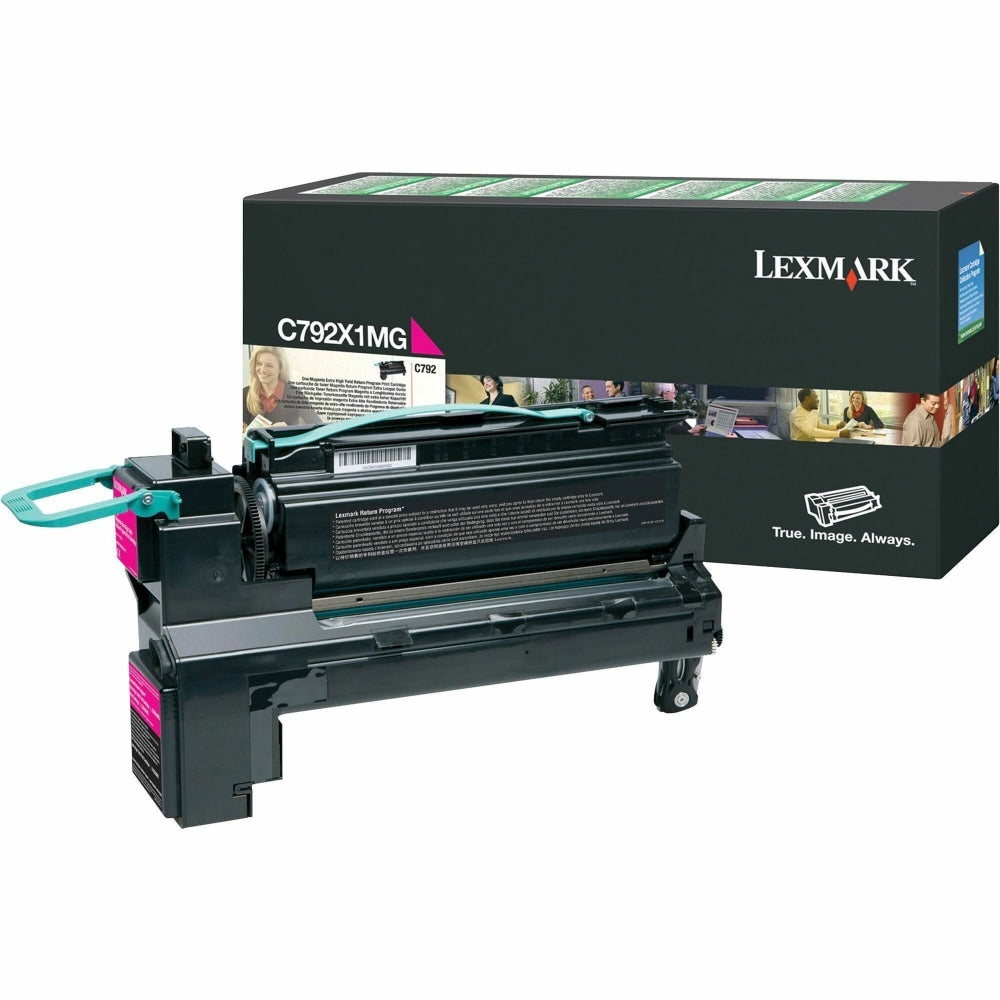 Lexmark C792X1MG Magenta Extra-High Yield Return Program Toner Cartridge