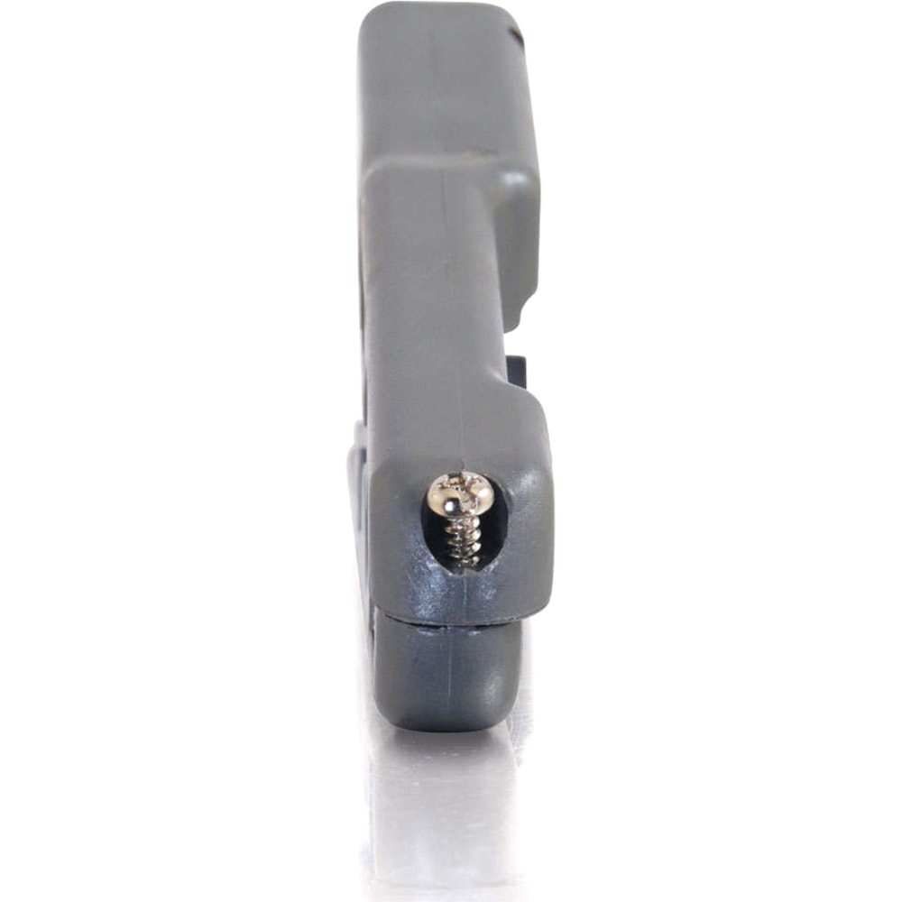 C2G Round/Flat Multi-Conductor Cutter and Stripper - Gray - 0.30 lb