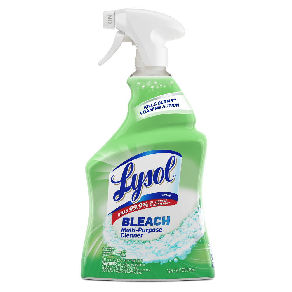 Lysol All-Purpose Cleaner With Bleach, 32 Oz Bottle