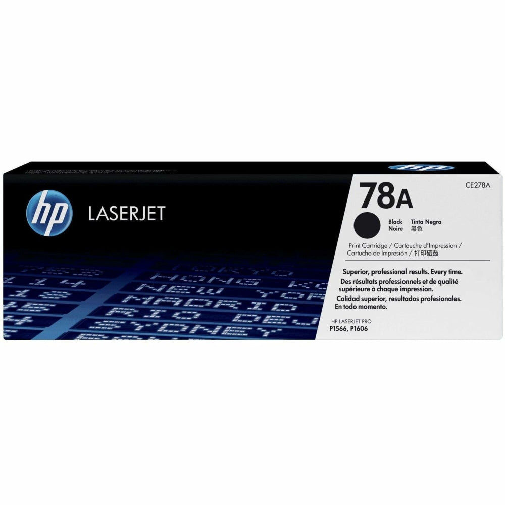 HP 78A Black Toner Cartridge, CE278AC