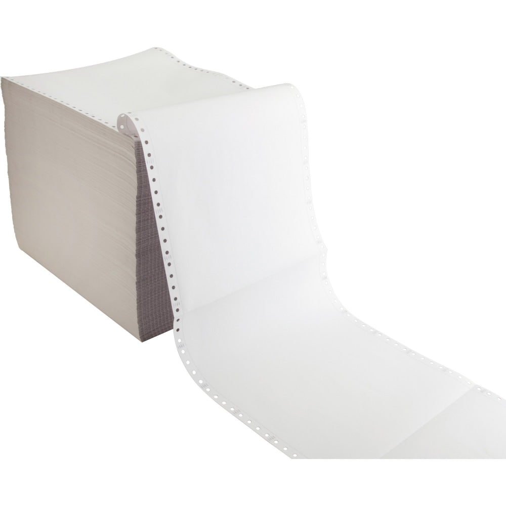 Sparco Dot Matrix 2-Part Carbonless Copy Paper, White, Letter (8.5in x 11in), 1575 Forms Per Case, 15 Lb