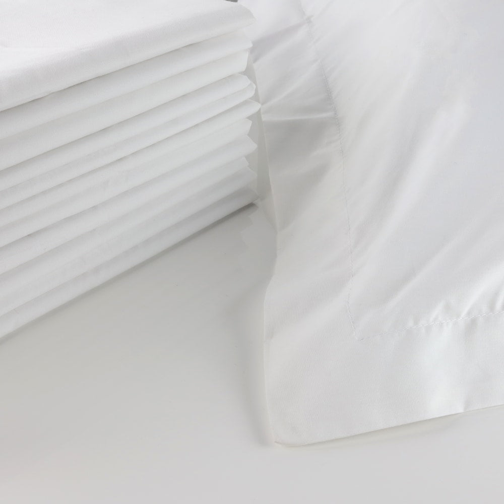 1888 Mills Suite Touch Standard Pillow Shams, 21in x 27in, White, Pack Of 288 Shams