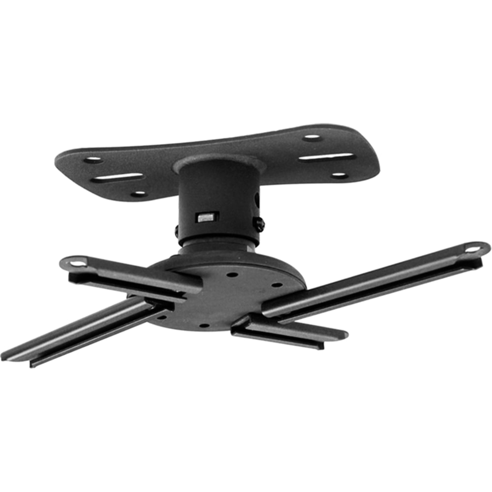 Kanto P101 Ceiling Mount for Projector - Black - 22 lb Load Capacity - 1