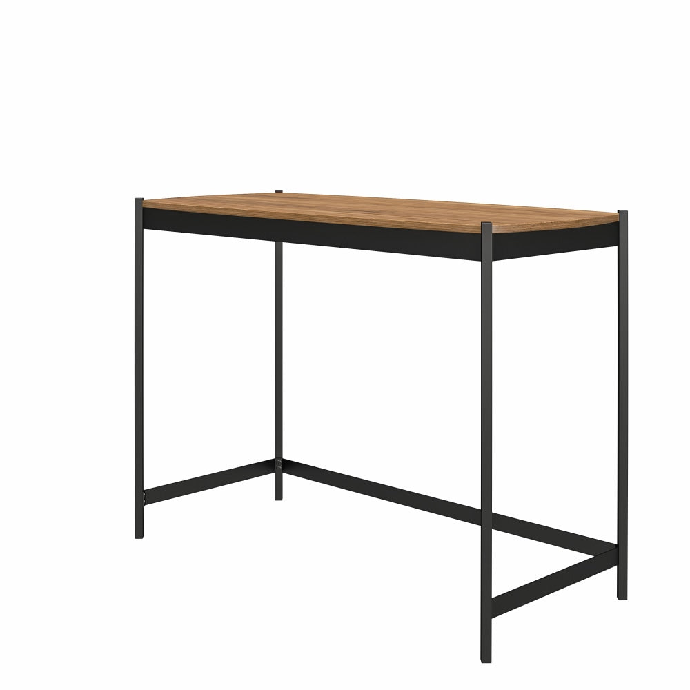 Ameriwood Home Tallulah 42inW Computer Desk, Walnut/Gray