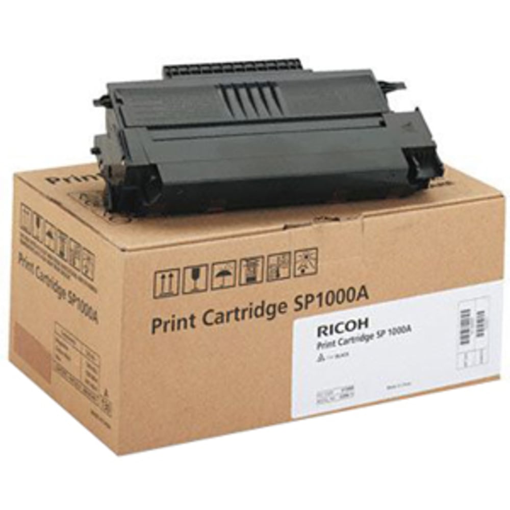 Ricoh Type SP1000A High Yield Laser Toner Cartridge - Black - 1 Each - 4000 Pages