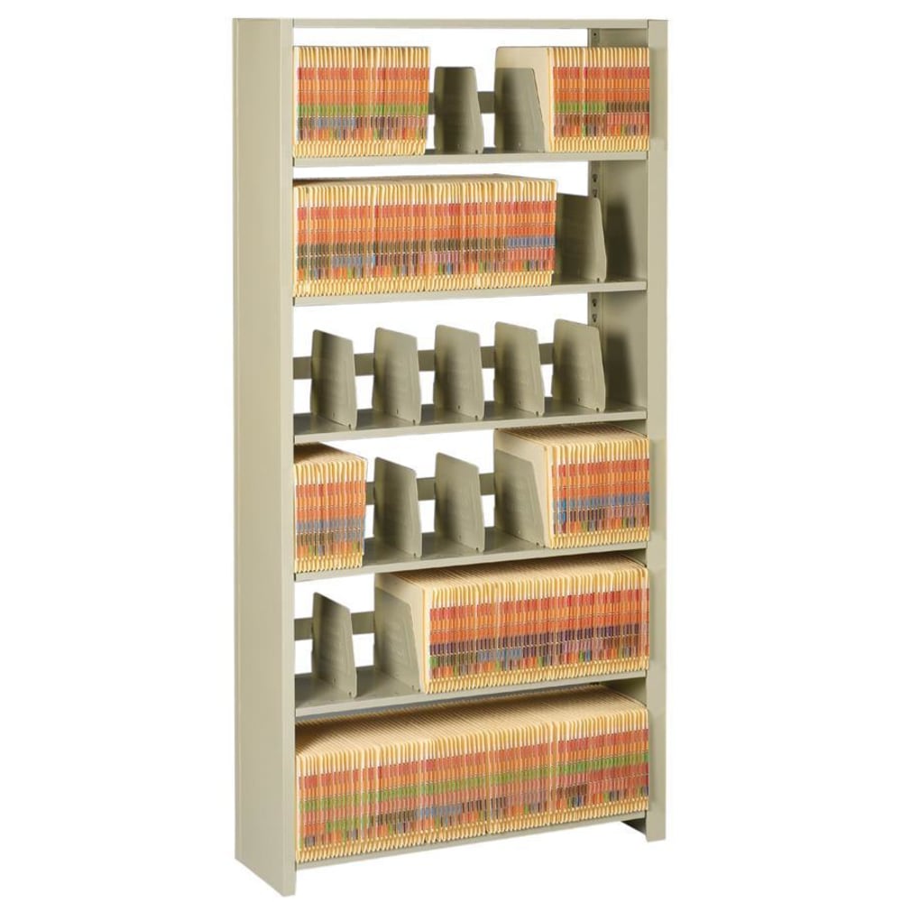 Tennsco Snap-Together Open Shelving Unit, Sand