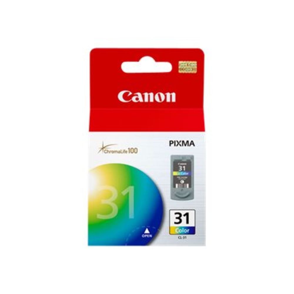 Canon CL-31 Tri-Color Ink Cartridge, 1900B002