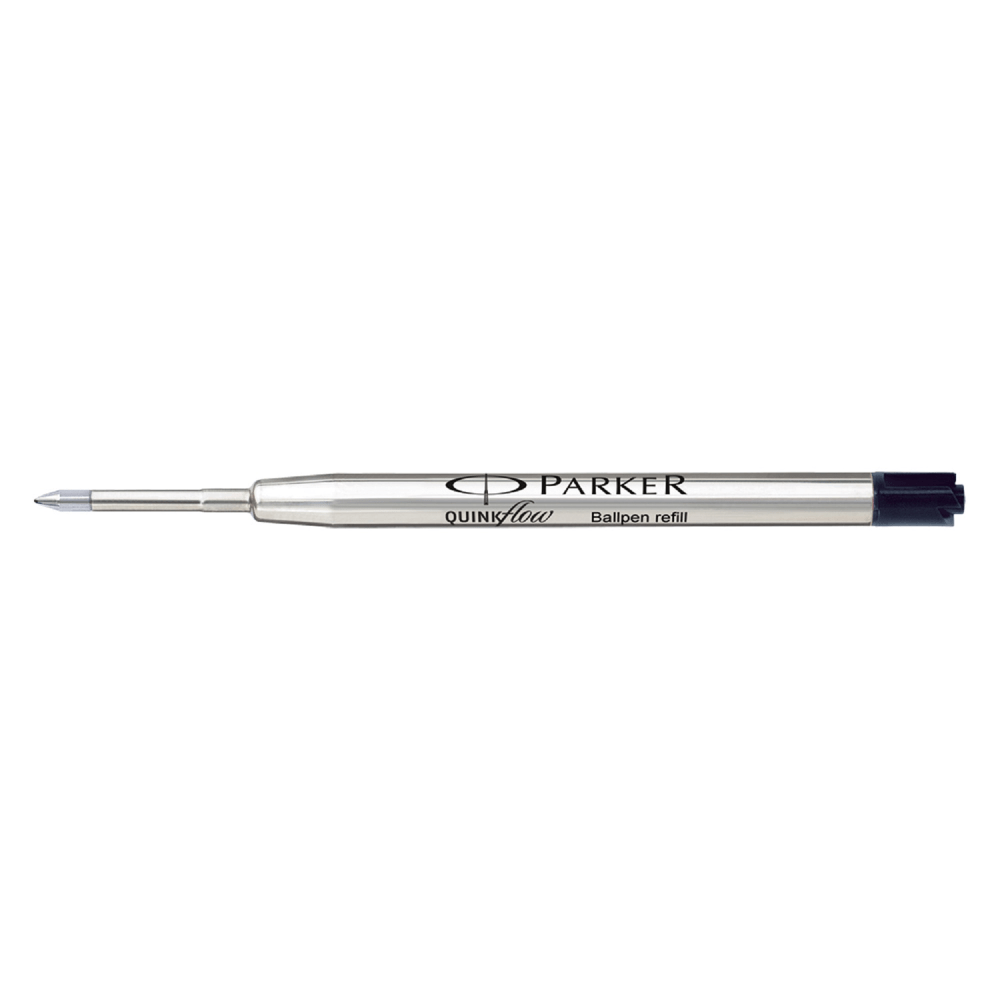 Parker Ballpoint Pen Refill, Fine Point, 0.7 mm, Black