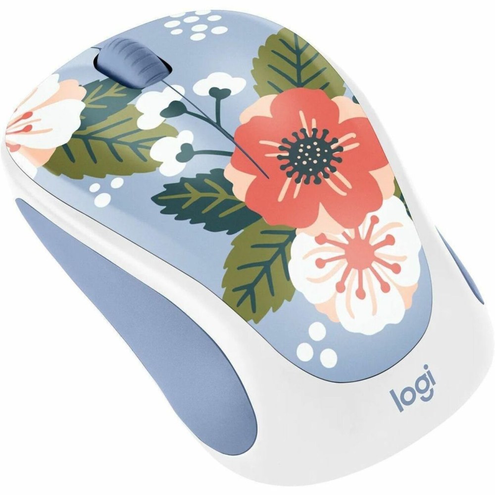 Logitech Design Collection Limited Edition Wireless Mouse - Optical - Wireless - Radio Frequency - 2.40 GHz - USB - 1000 dpi - Scroll Wheel - 3 Button(s) - Small Hand/Palm Size - Right-handed