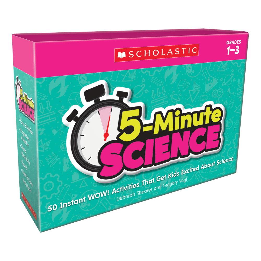 Scholastic 5-Minute Science Kit, Grades 1 To 3