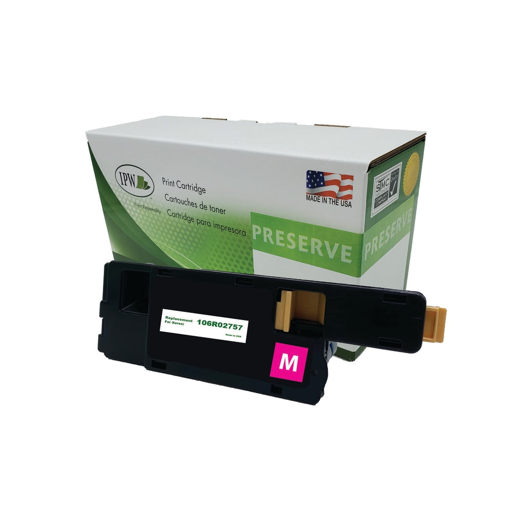 IPW Preserve Remanufactured Magenta Toner Cartridge Replacement For Xerox 106R02757, 106R02757-R-O