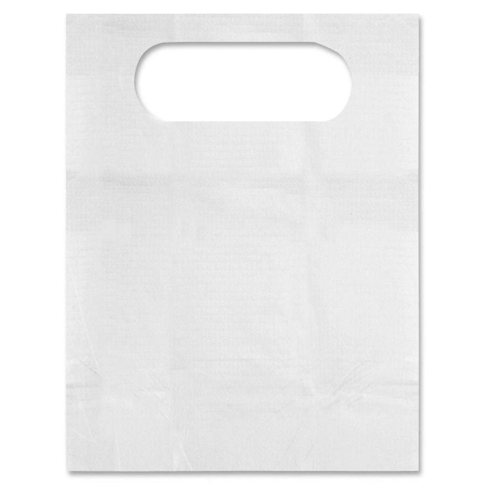 Medline Adult Tissue/Poly Backed Slip-On Disposable Bibs, 16in x 33in, Case Of 300