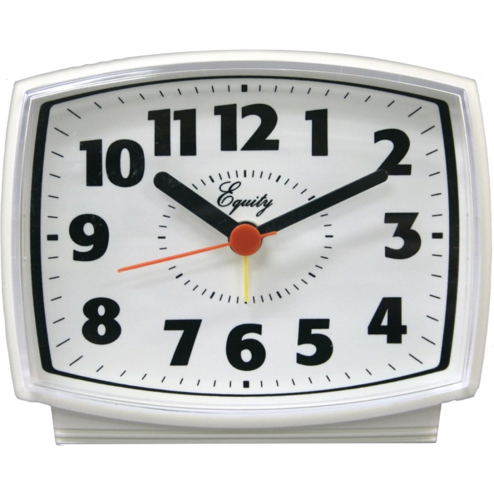 La Crosse Technology 33100 Electric Analog Alarm Clock - Analog - Electric - White