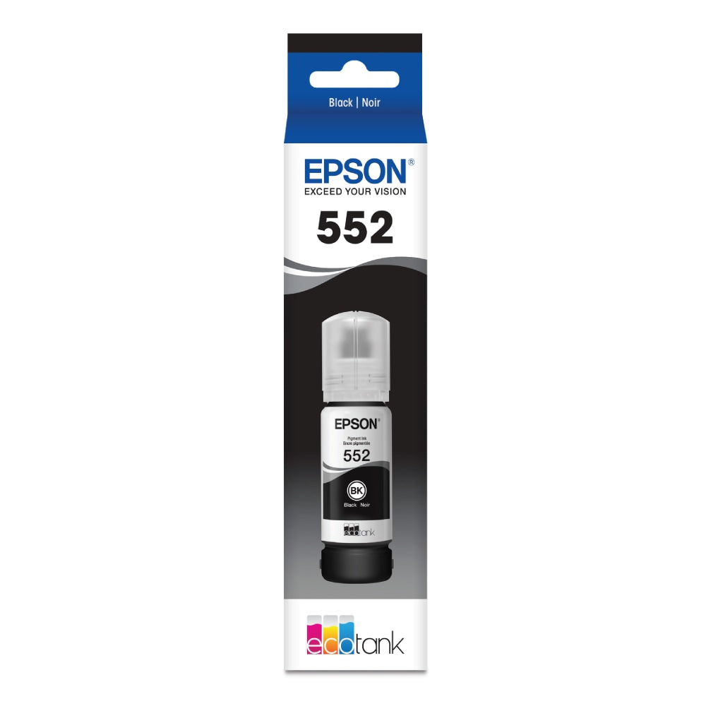 Epson 552 Claria ET Premium Black High-Yield Ink Bottle, T552020-S