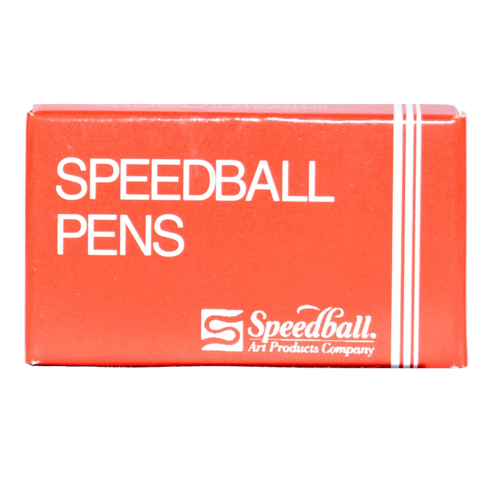 Speedball Round Pen Nibs, B-1, Box Of 12 Nibs