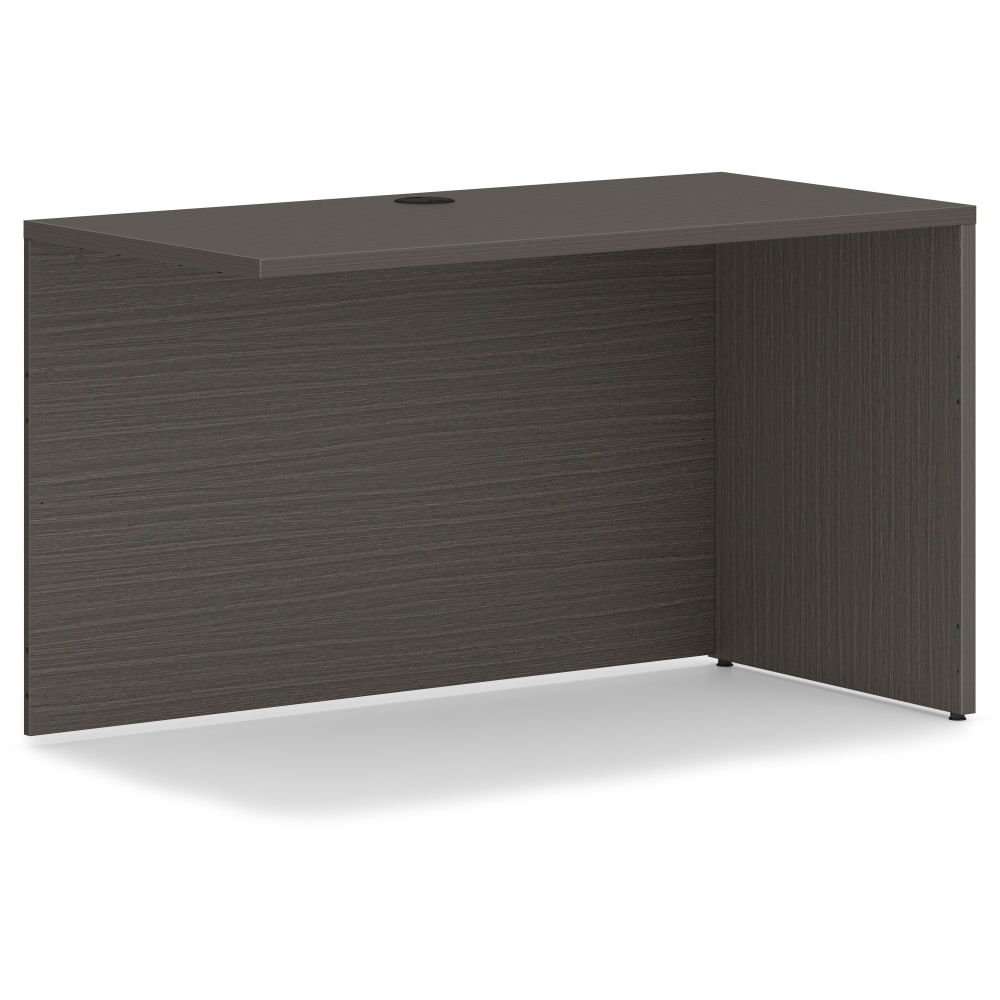 HON Mod 48inW Desk Return Shell Credenza, Slate Teak