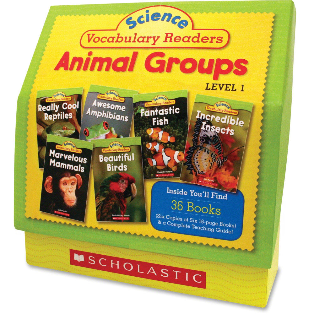 Scholastic Science Vocabulary Readers Set: Animal Groups