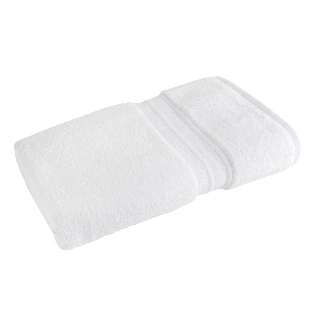 1888 Mills Sweet South Bath Towels, 30in x 60in, White, Pack Of 24 Towels