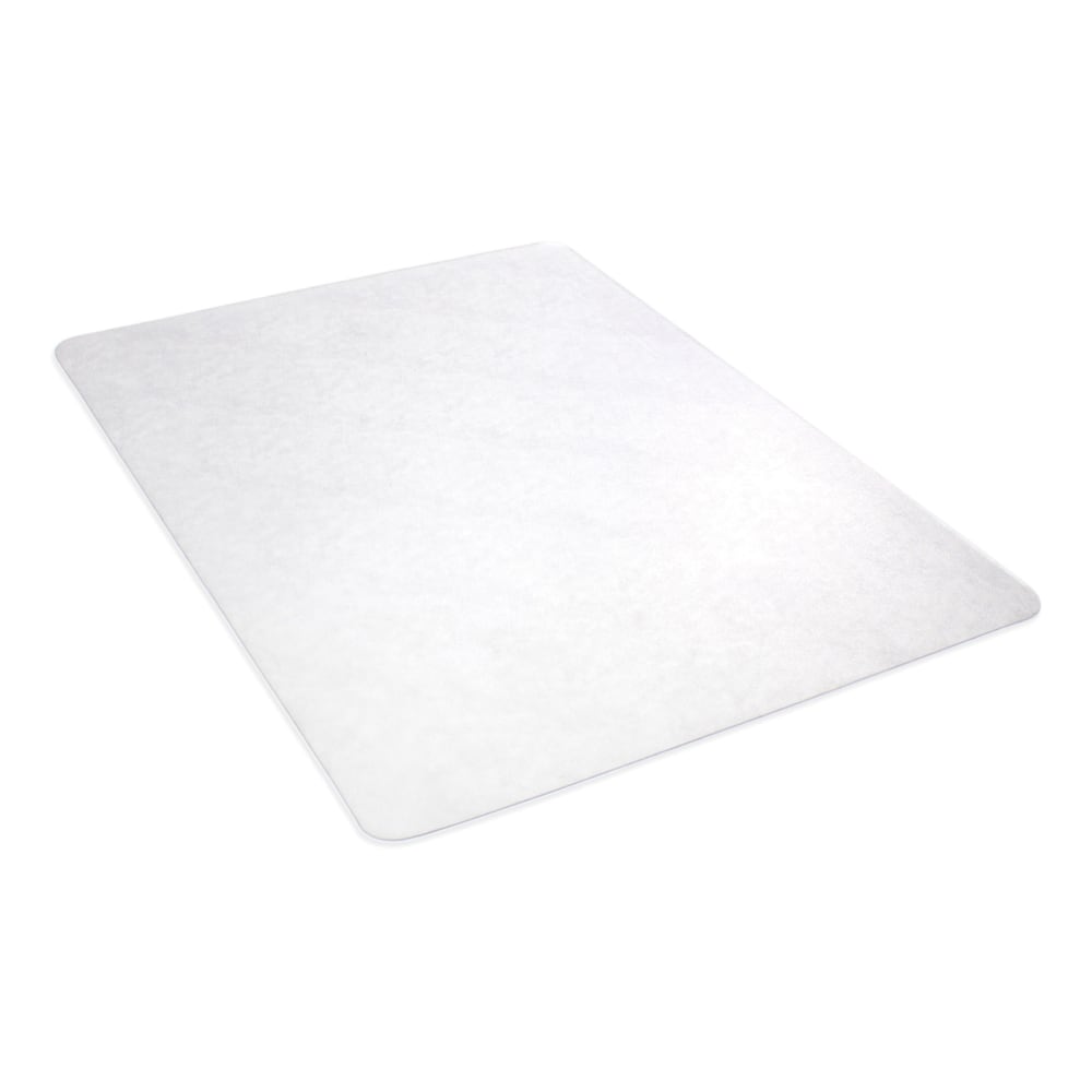 Deflecto DuoMat Chair Mat, 36inW x 48L", Clear