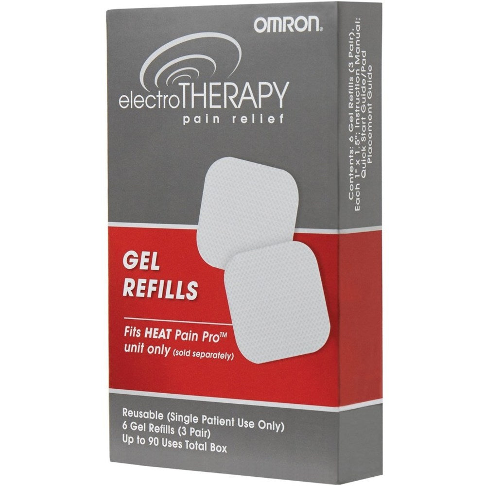 Omron Heat Pain Pro Gel Refills - Self-adhesive