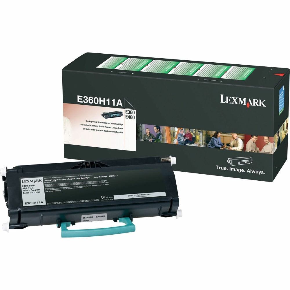 Lexmark E360H11A Black High Yield Return Program Toner Cartridge