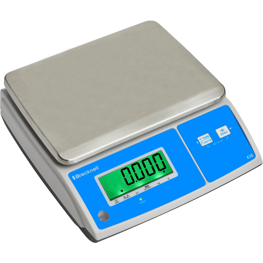 Brecknell 430 30-Lb Portion Control Digital Scale, White