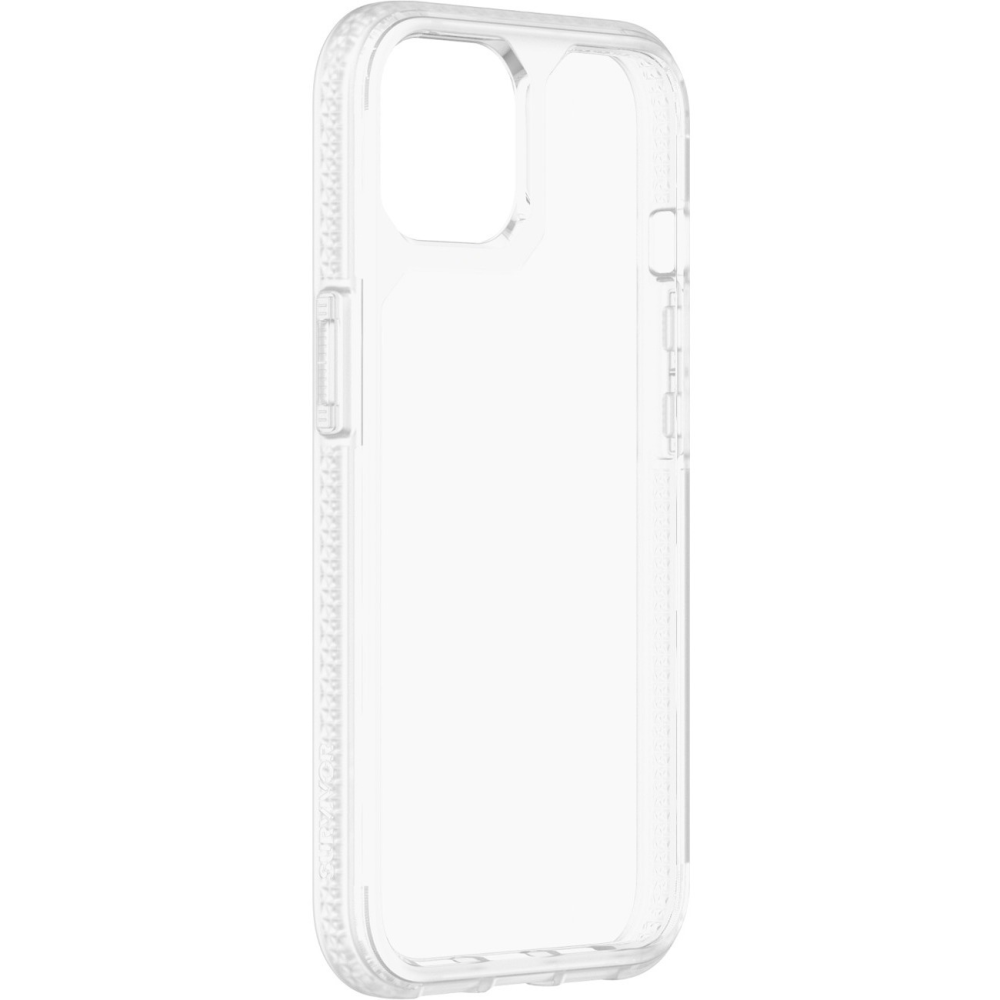 Survivor Strong for iPhone 13 - For Apple iPhone 13 Smartphone - Textured Grip - Clear - Drop Proof, Scratch Resistant, Shock Resistant, Bacterial Resistant, Discoloration Resistant, Shock Absorbing, Drop Resistant - 1 Pack