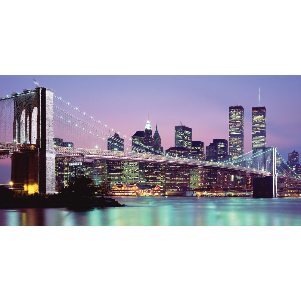 Biggies Wall Mural, 60in x 120in, New York Skyline