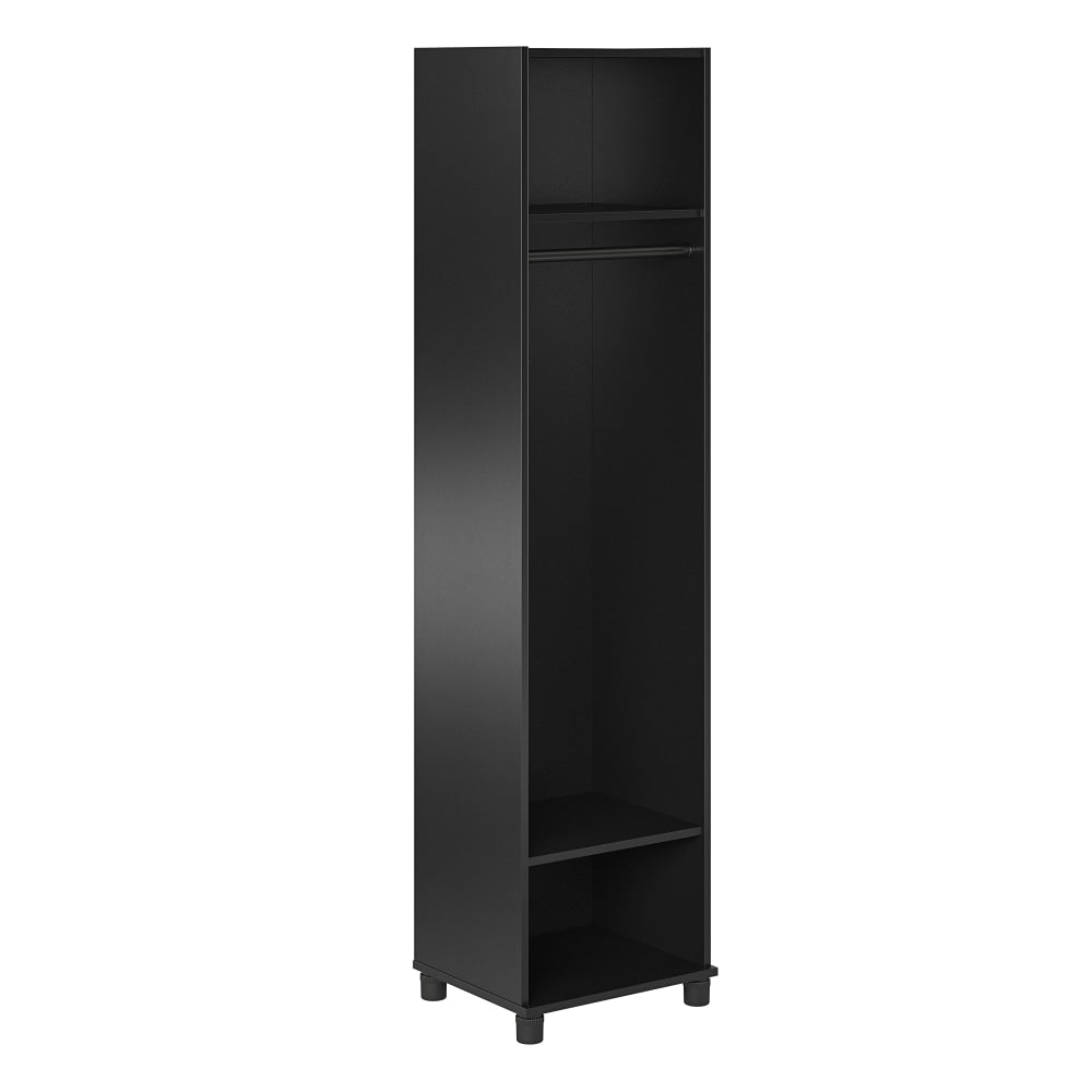 Ameriwood Home Camberly 18inW Mudroom Cabinet, Black