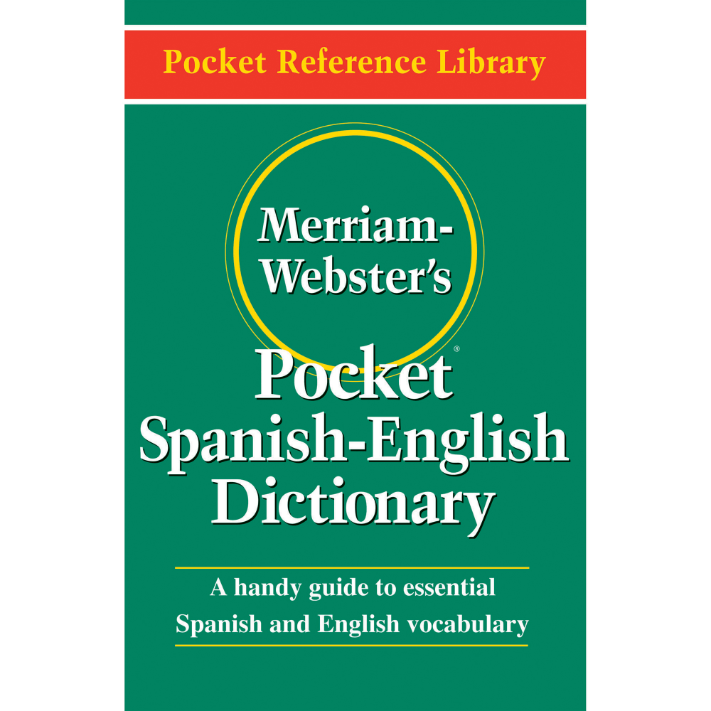 Merriam-Webster Pocket Spanish-English Paperback Dictionaries, Pack Of 3 Dictionaries