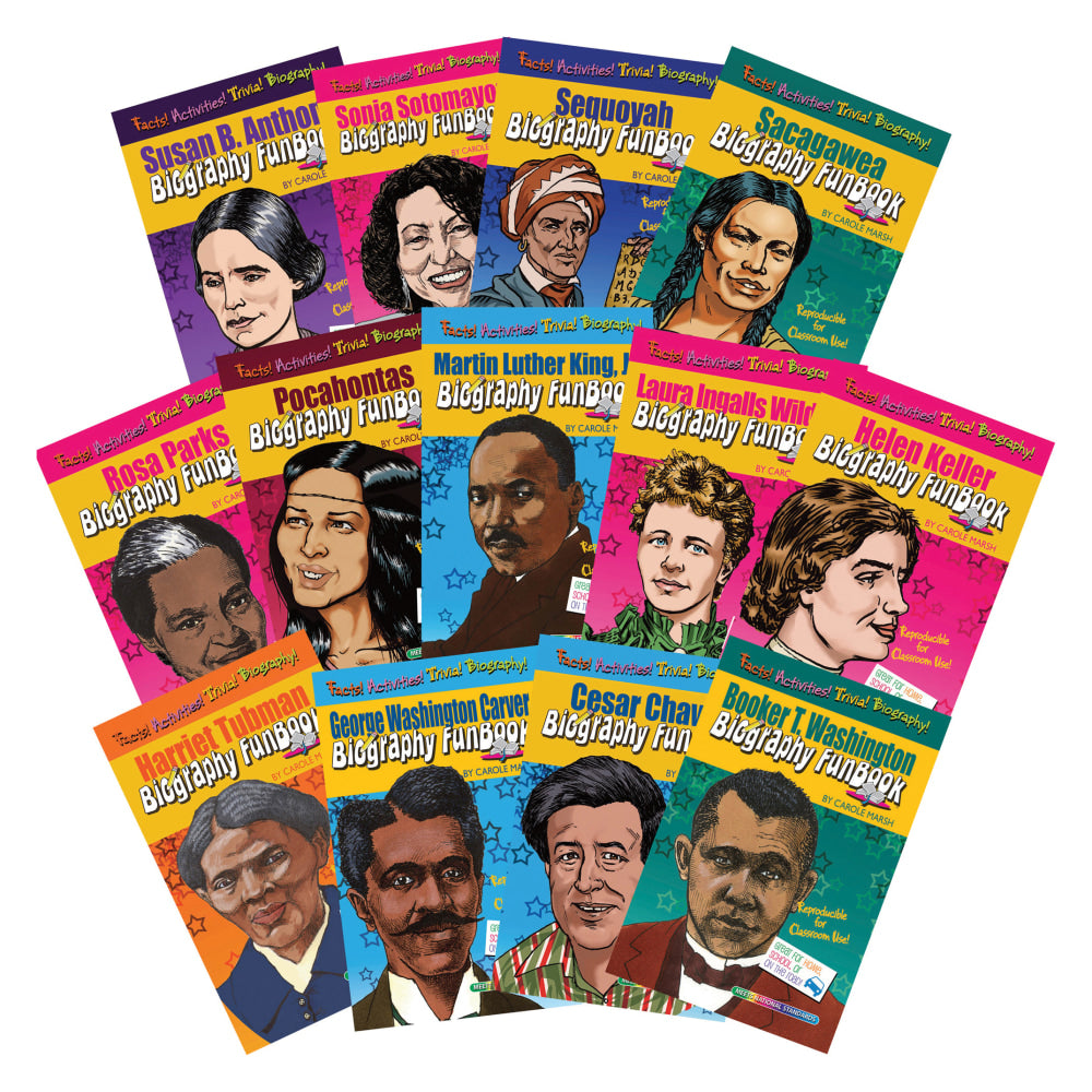 Gallopade Women and Minorities Set, Set of 15 Books