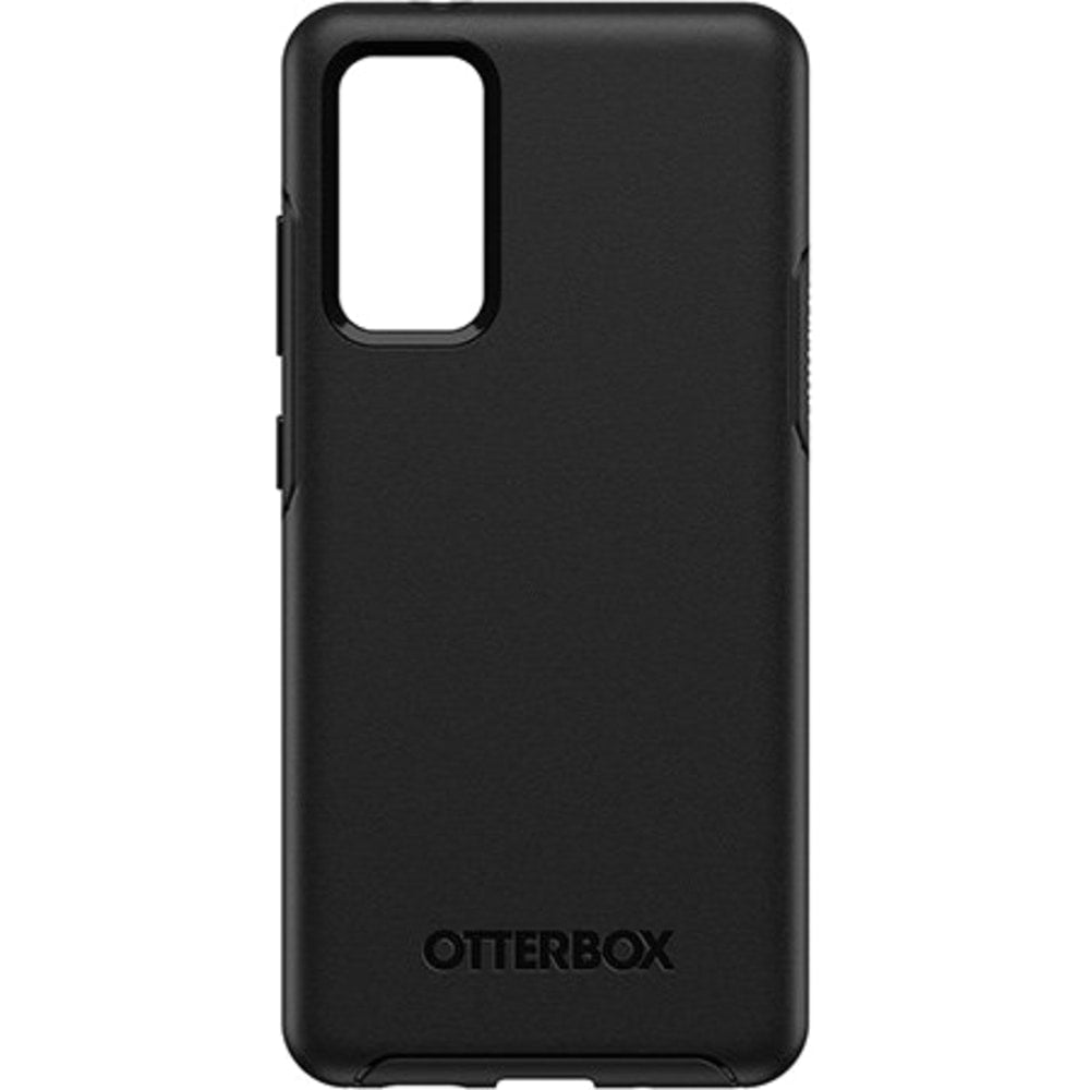 OtterBox Galaxy S20 FE 5G Symmetry Series Antimicrobial Case - For Samsung Galaxy S20 FE, Galaxy S20 FE 5G Smartphone - Black - Drop Resistant, Bump Resistant, Bacterial Resistant - Polycarbonate, Synthetic Rubber - Retail