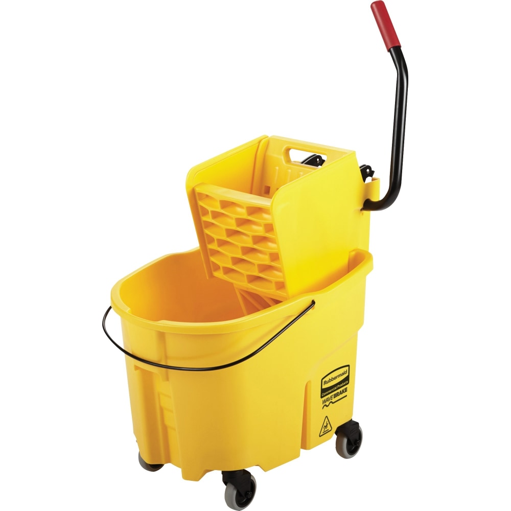 Rubbermaid Bucket/Wringer Combo Pack, 17 5/8inH x 16 1/16inW x 20 1/4inD, 35 Quarts