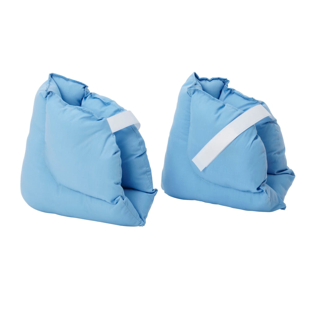 DMI Soft Comforting Heel Protector Pillows, Blue, Pack Of 2