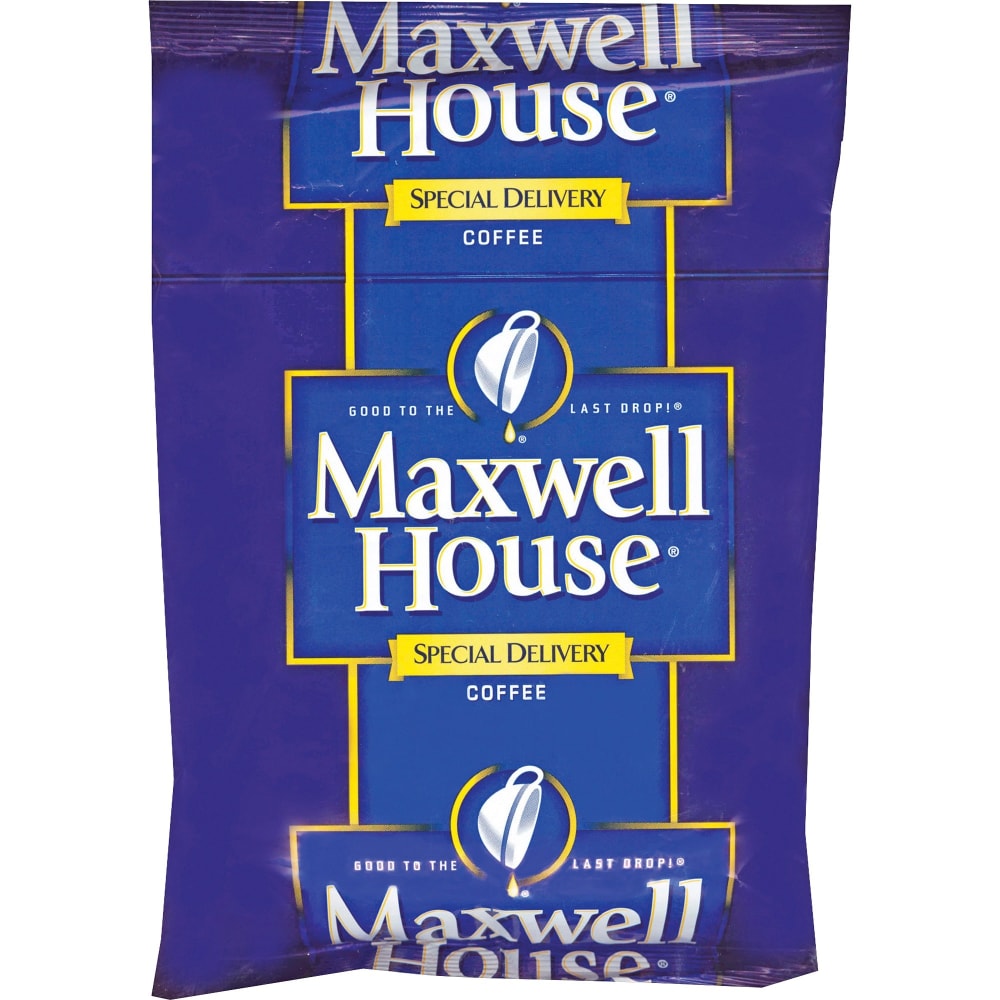 Maxwell House Single-Serve Coffee Packets, Special Delivery, Carton Of 42