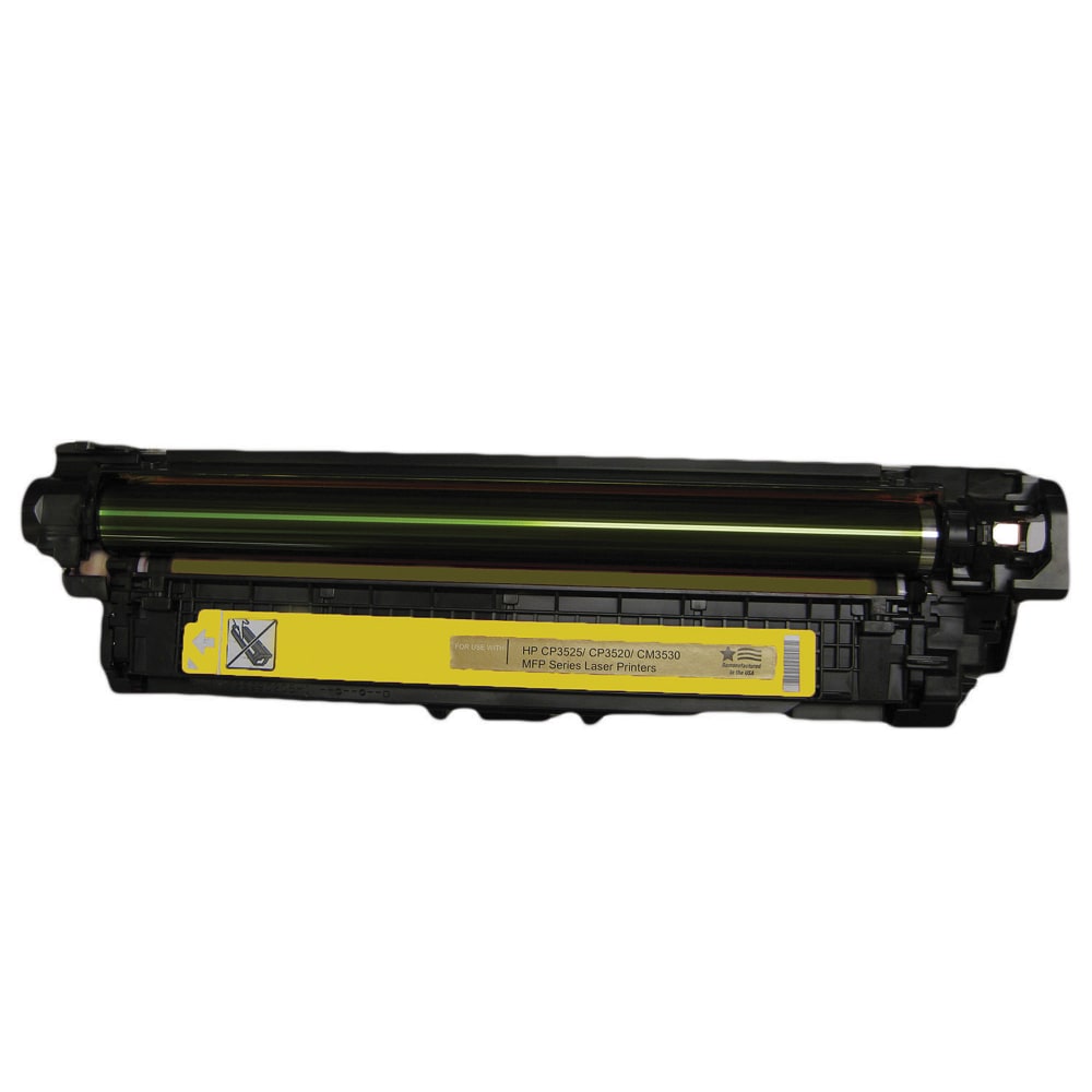 IPW Preserve Remanufactured Yellow Toner Cartridge Replacement For HP 504A, CE252A, 545-52A-ODP