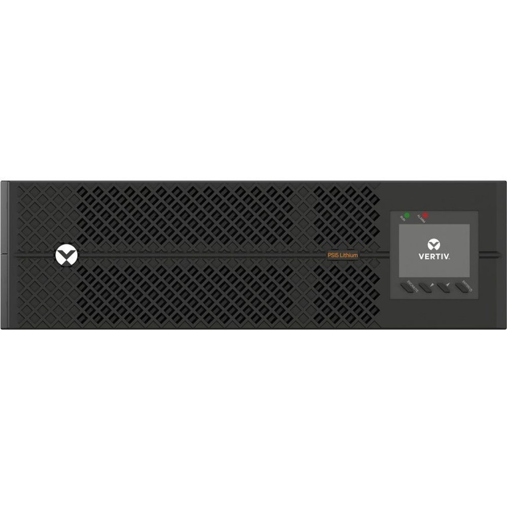 Vertiv Liebert PSI5 Lithium-Ion Short-Depth 3kVA 3U Rack/Tower UPS SNMP card - Li-Ion UPS | 120V | Line Interactive UPS| Remote Management Capable | With Programmable Outlets | With Unity-SNMP card| 5-Year Standard Warranty