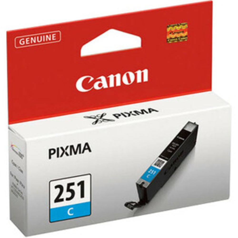 Canon CLI-251 Cyan Ink Tank, 6514B001