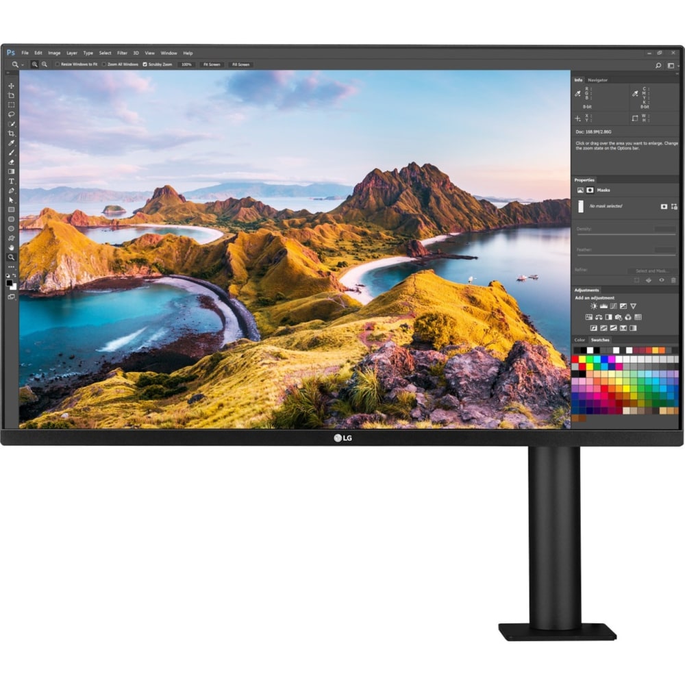 LG UltraFine 32BN88U-B 32in Class 4K UHD LCD Monitor - 16:9 - Textured Black - 31.5in Viewable - In-plane Switching (IPS) Technology - LED Backlight - 3840 x 2160 - 1.07 Billion Colors - FreeSync - 380 Nit Typical, Peak - 5 ms GTG (Fast) - HDMI