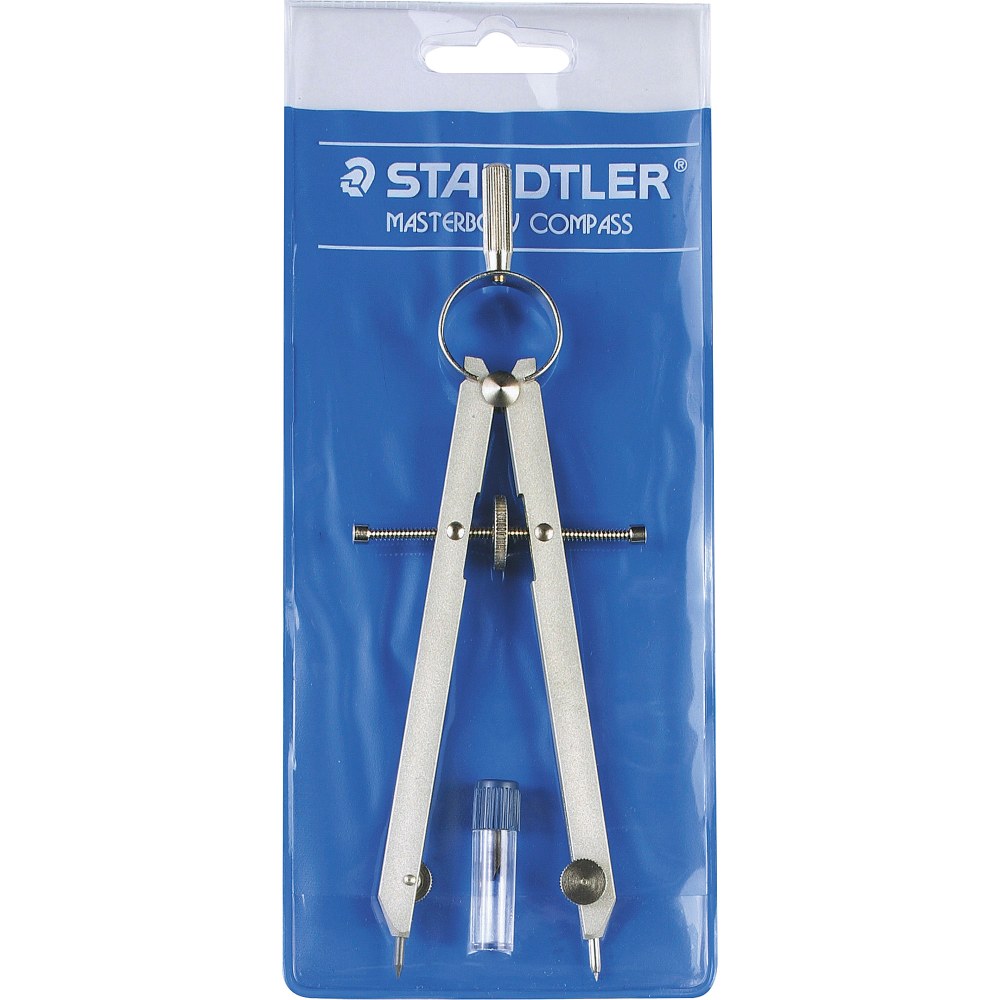 Staedtler All-metal Spring-bow Compass - Metal - Silver - 1 Each