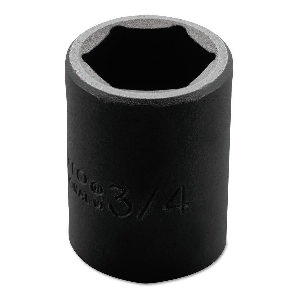 PROTO Torqueplus Impact Socket, 1/2in Drive, 3/4in Opening