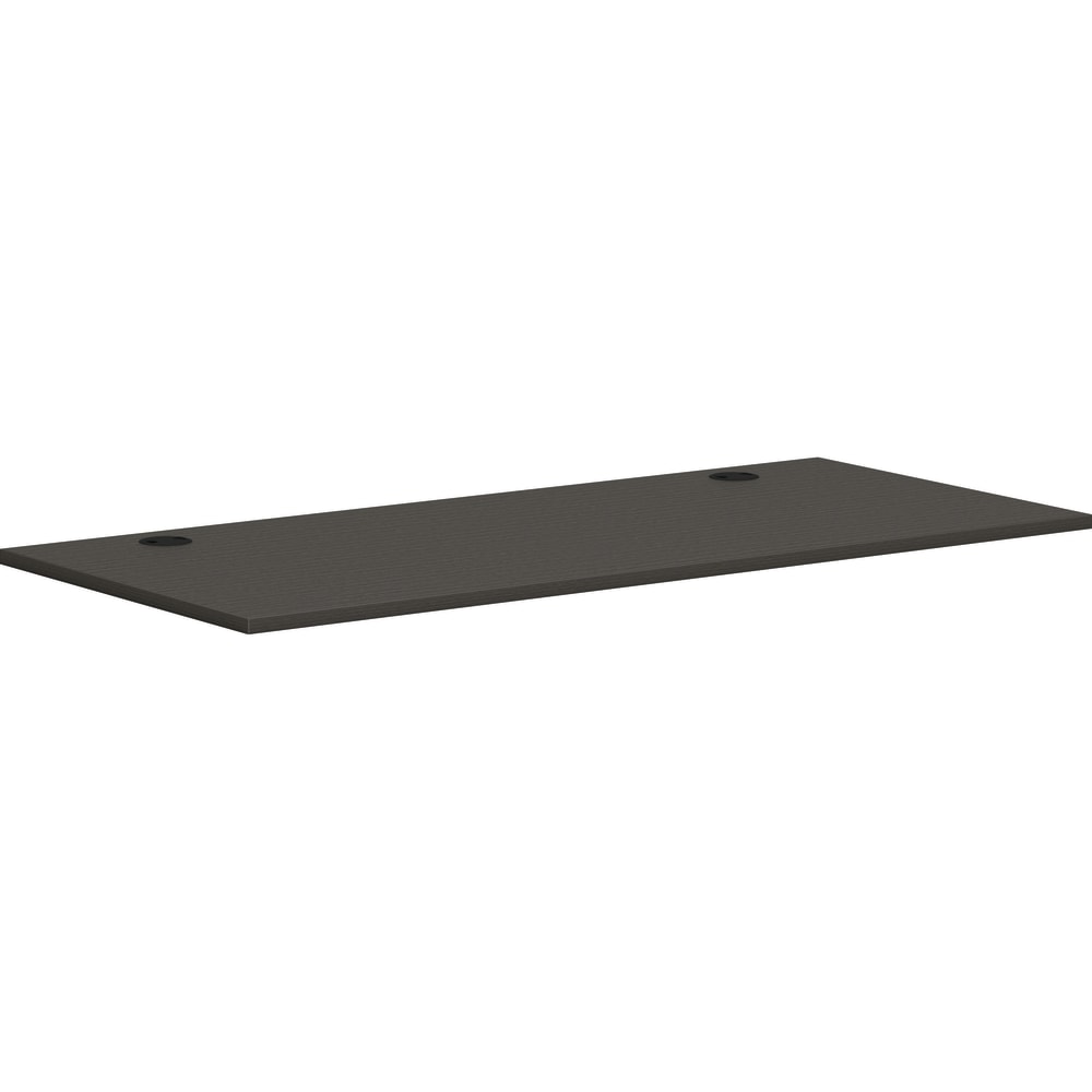 HON Mod Worksurface, 30in x 66in, Slate Teak