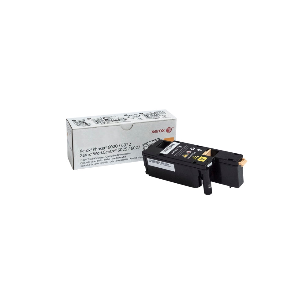 Xerox 6022/6027 Yellow Toner Cartridge, 106R02758