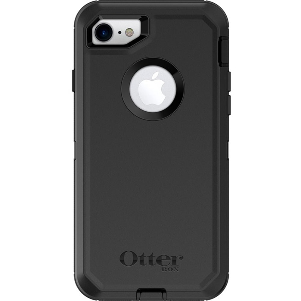 OtterBox Defender Carrying Case (Holster) Apple iPhone 7, iPhone 8, iPhone SE 2 Smartphone - Black